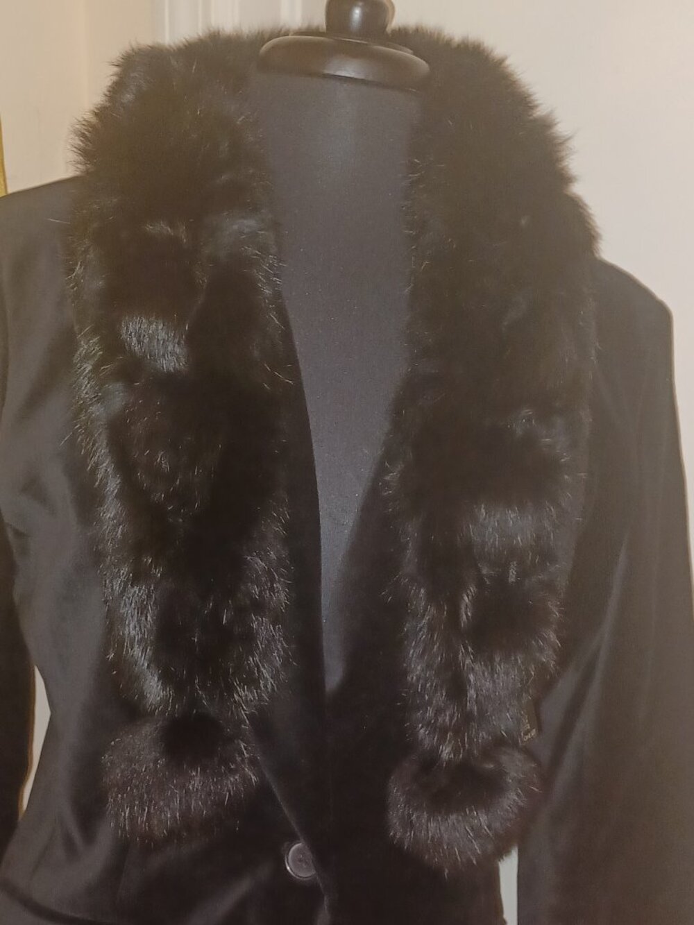 Lane Bryant - RABBIT Fur Scarf/Collar NWOT